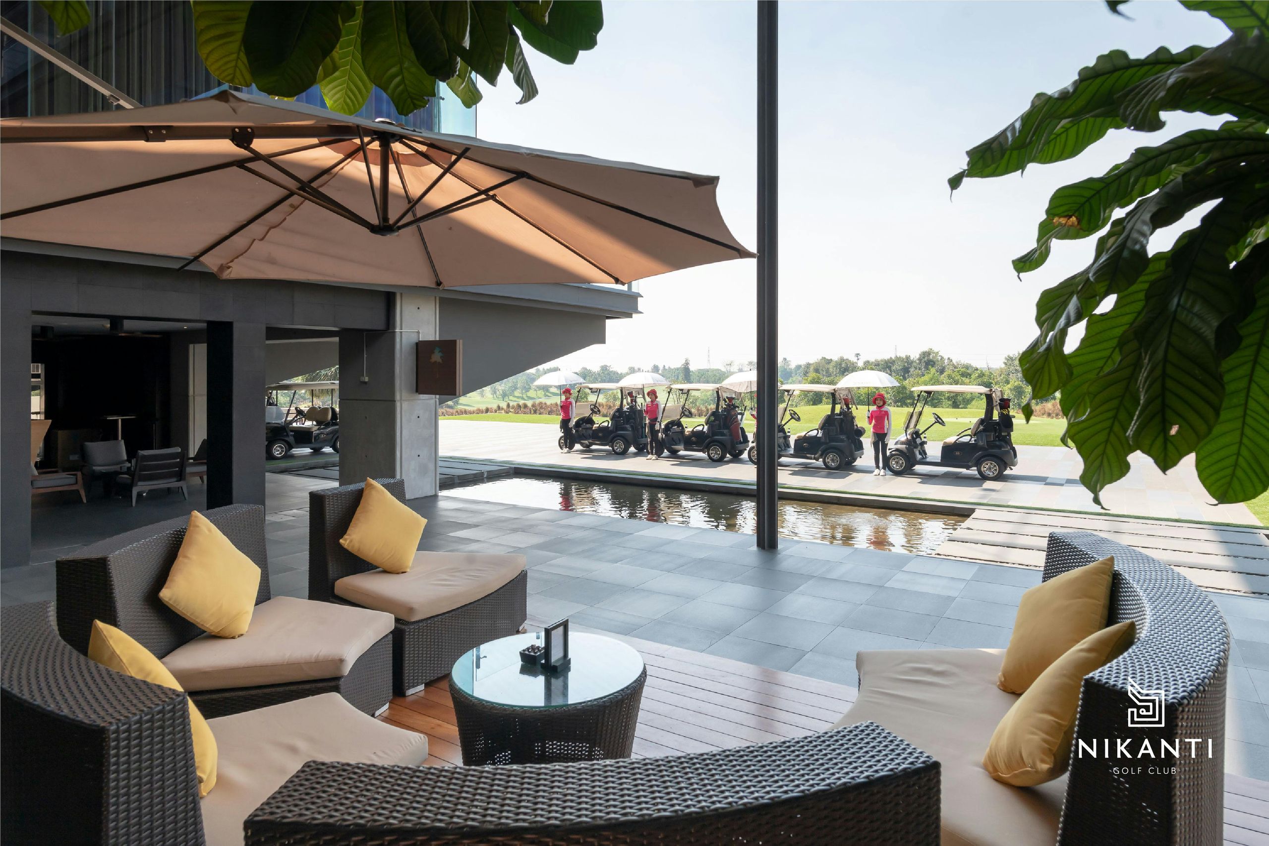 Nikanti Golf Clubhouse — Balcony & Terrace