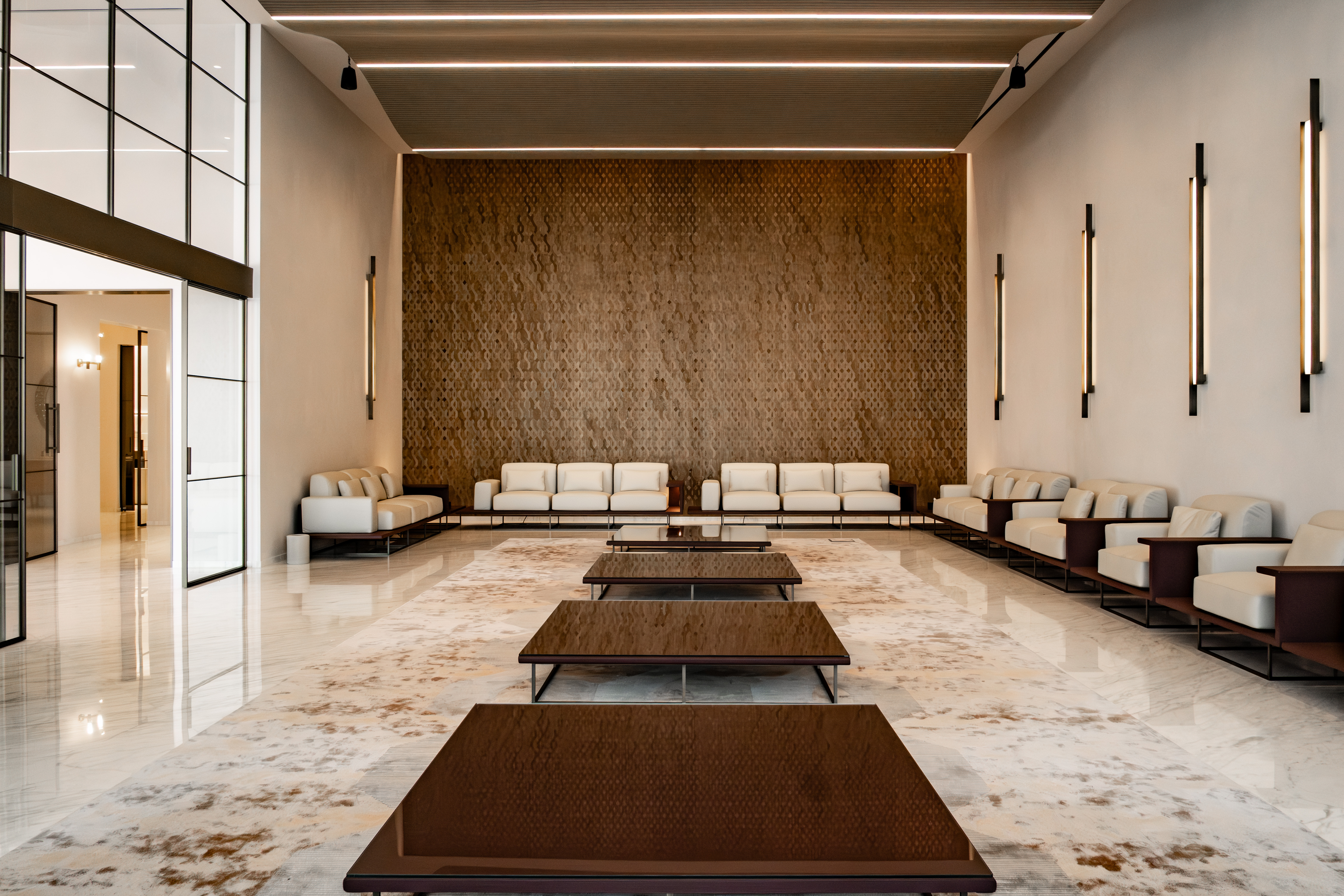 Private Meeting Complex — Living Room