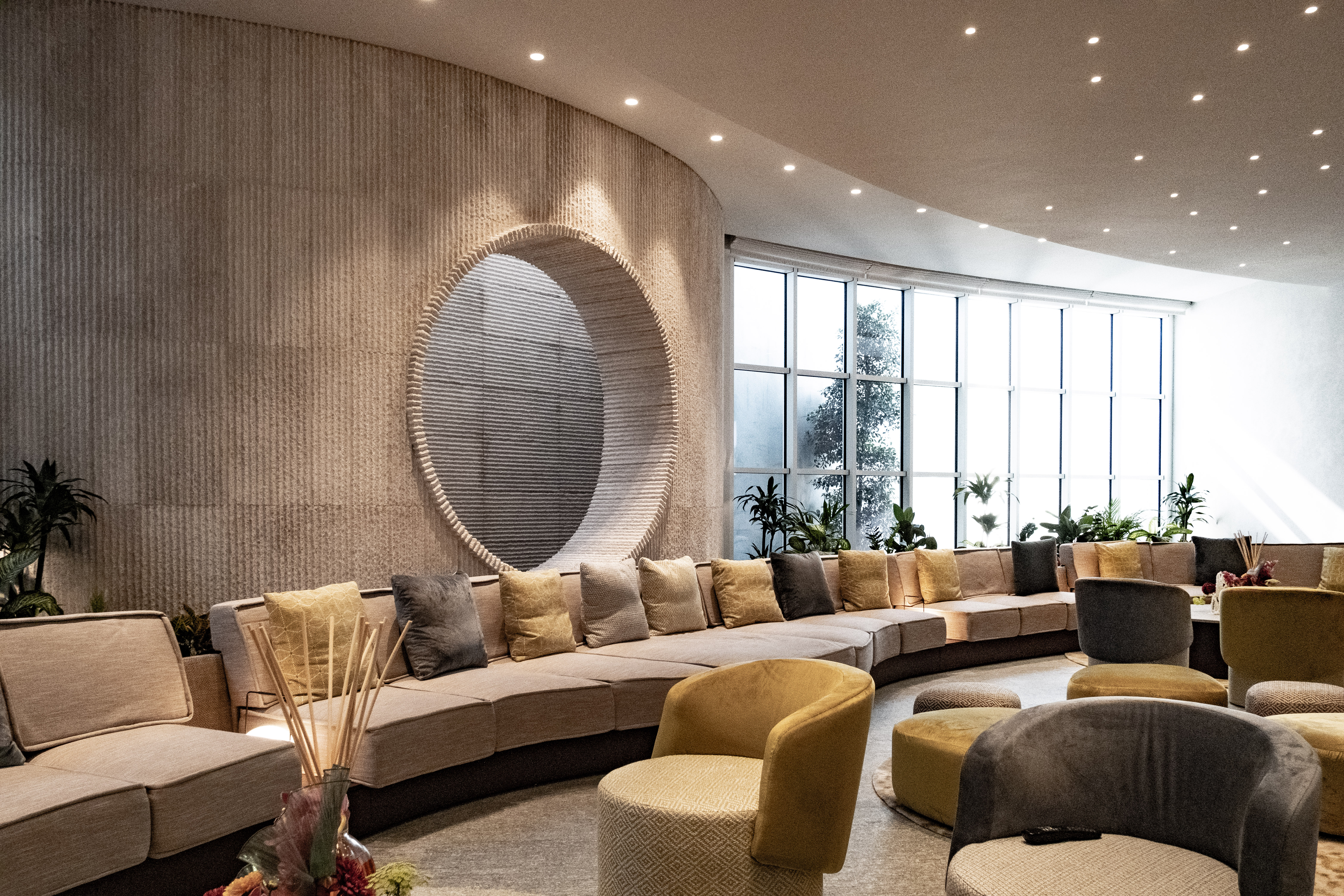 Private Meeting Complex — Living Room