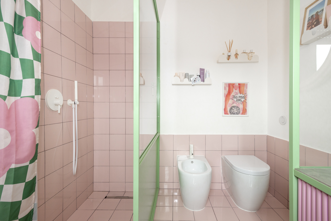CASA POLLY – Ristrutturazione Appartamento | Roma – San Giovanni 100 mq — Bathroom