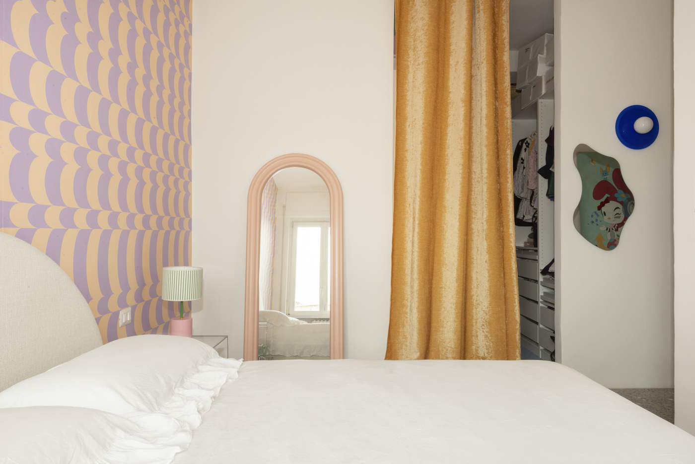 CASA POLLY – Ristrutturazione Appartamento | Roma – San Giovanni 100 mq — Bedroom