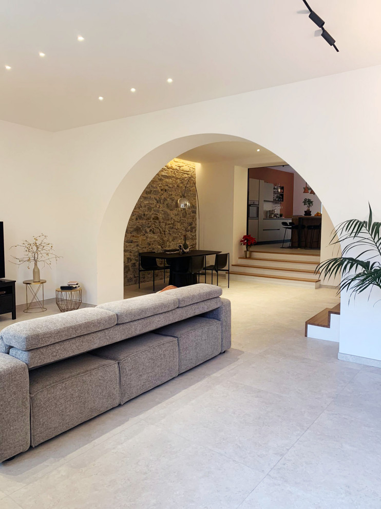 Restauro di un'abitazione storica — Living Room